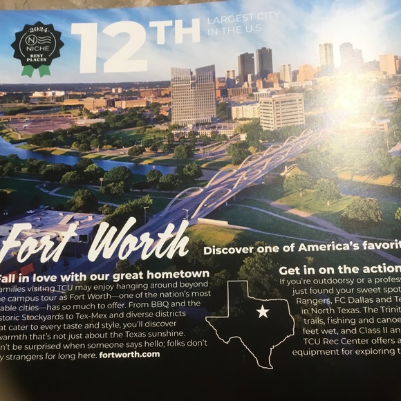 TCU Horned Frogs- Brochure, Ink Pen, Cut Out & Sticker - Picture 7 of 13